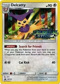 Delcatty - SM132 (Staff Prerelease Promo) (SM132) [SM Promos]