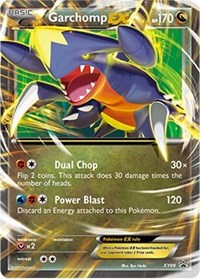 Garchomp EX - XY09 (XY Black Star Promo) (XY09) [Jumbo Cards]