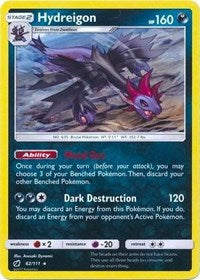 Hydreigon - 62/111 (Cracked Ice Holo) (62/111) [Deck Exclusives]