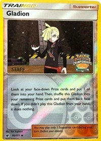 Gladion - 95/111 (Regional Championship Promo) [Staff] (95) [League & Championship Cards]