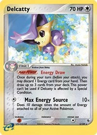 Delcatty (EX Power Keepers) (8) [Deck Exclusives]