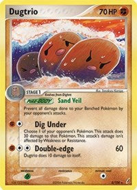Dugtrio (EX Crystal Guardians) (5) [Deck Exclusives]