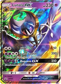 Lunala GX - SM103 (SM Black Star Promo) (SM103) [Jumbo Cards]