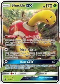 Shuckle GX (17) [SM - Lost Thunder]