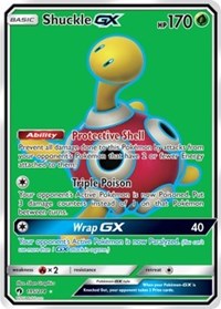 Shuckle GX (Full Art) (195) [SM - Lost Thunder]