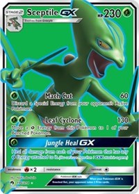 Sceptile GX (Full Art) (196) [SM - Lost Thunder]