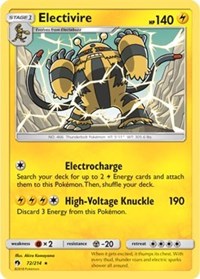 Electivire (72) [SM - Lost Thunder]