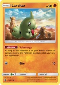 Larvitar (114) (114) [SM - Lost Thunder]