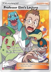 Professor Elm's Lecture (Full Art) (213) [SM - Lost Thunder]