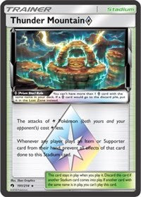 Thunder Mountain Prism Star (191) [SM - Lost Thunder]