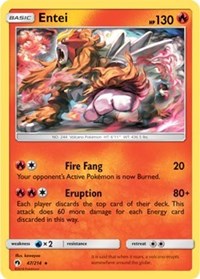 Entei (SM Lost Thunder) (47) [Deck Exclusives]