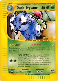 Dark Ivysaur - 6 (Best of Game 6 Promo) (6) [Jumbo Cards]