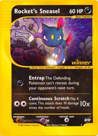 Rocket's Sneasel - 5 (Best of Game 5 Promo) (5) [Jumbo Cards]