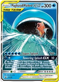 Magikarp & Wailord GX (SM166) [SM Promos]