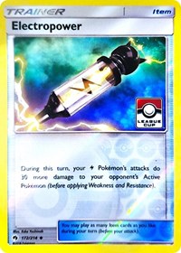 Electropower - 172/214 (League Promo) (172) [League & Championship Cards]
