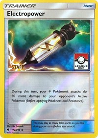 Electropower - 172/214 (League Promo) [Staff] (172) [League & Championship Cards]
