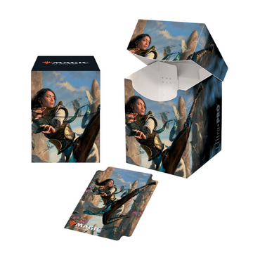 IKORIA: LAIR OF BEHEMOTHS "NARSET OF THE ANCIENT WAY" PRO 100+ DECK BOX FOR MAGIC: THE GATHERING