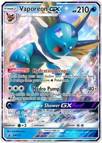 Vaporeon GX - SM172 (SM172) [SM Promos]