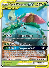 Celebi & Venusaur GX (1) [SM - Team Up]