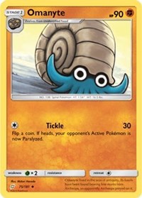 Omanyte (75) [SM - Team Up]