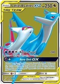 Latias & Latios GX (Full Art) (169) [SM - Team Up]