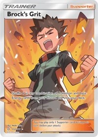 Brock's Grit (Full Art) (172) [SM - Team Up]