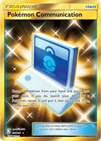 Pokemon Communication (Secret) (196) [SM - Team Up]