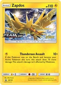Zapdos - SM159 [Staff] (SM159) [SM Promos]