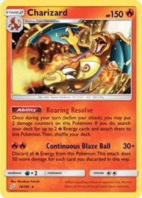 Charizard (SM Team Up) (14) [Deck Exclusives]