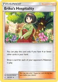 Erika's Hospitality (SM Team Up) (140) [Deck Exclusives]