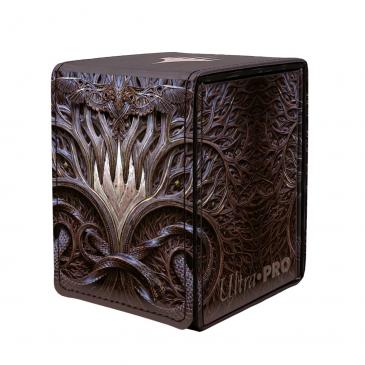 Kaldheim Alcove Flip featuring Stylized Planeswalker Symbol for Magic: The Gathering