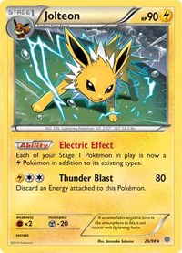 Jolteon (Cosmos Holo) - 26/98 (26) [Miscellaneous Cards & Products]
