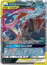 Greninja & Zoroark GX (107) [SM - Unbroken Bonds]