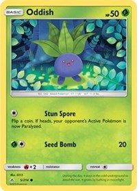 Oddish (5) (5) [SM - Unbroken Bonds]
