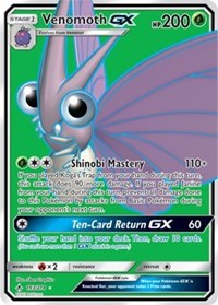 Venomoth GX (Full Art) (193) [SM - Unbroken Bonds]