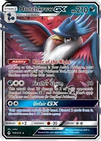 Honchkrow GX (109) [SM - Unbroken Bonds]