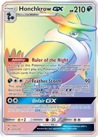 Honchkrow GX (Secret) (223) [SM - Unbroken Bonds]