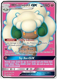 Whimsicott GX (Full Art) (206) [SM - Unbroken Bonds]
