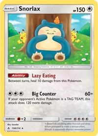 Snorlax (158) [SM - Unbroken Bonds]