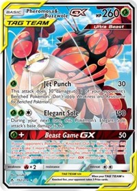 Pheromosa & Buzzwole GX (192) (Alternate Full Art) (192) [SM - Unbroken Bonds]