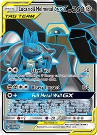 Lucario & Melmetal GX (Full Art) (203) [SM - Unbroken Bonds]