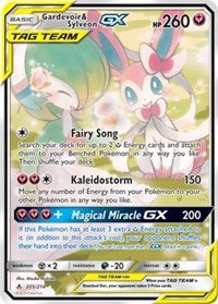 Gardevoir & Sylveon GX (205) (Full Art) (205) [SM - Unbroken Bonds]
