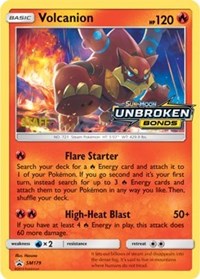Volcanion - SM179 (Prerelease Promo) [Staff] (SM179) [SM Promos]
