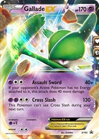 Gallade EX - XY45 (XY Black Star Promo) (XY45) [Jumbo Cards]