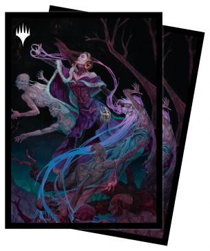 Double Masters 2022 100ct Sleeves V1 featuring Liliana, the Last Hope for Magic: The Gathering