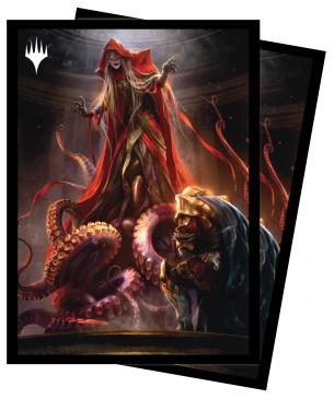 Dominaria United 100ct Sleeves A featuring Commander Dihada, Binder of Wills for Magic: The Gathering