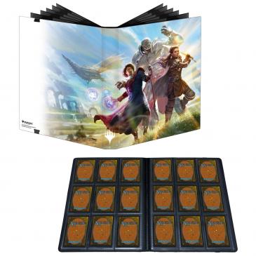 Dominaria United 9-Pocket PRO-Binder featuring Draft Booster Box Art for Magic: The Gathering