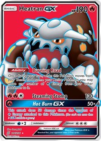 Heatran GX (Full Art) (216/236) [SM - Unified Minds]