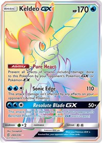 Keldeo GX (Secret) (240/236) [SM - Unified Minds]