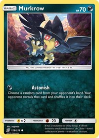 Murkrow (128) (128/236) [SM - Unified Minds]